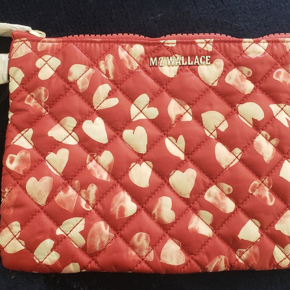 NWT Sweetheart Print MZ Wallace Metro Pouch